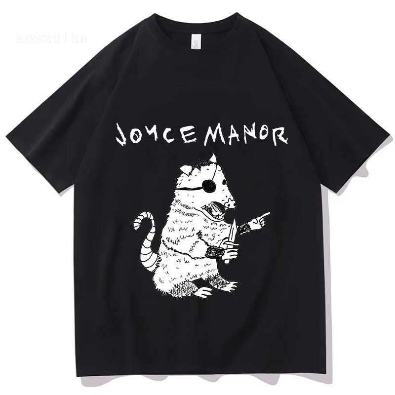

Opossum Shirt on White JOYCE MANOR Graphic Print Tshirts Unisex Streetwear Short Sleeve Cotton Men/Women T-shirt Casual Tees ... S разноцветный