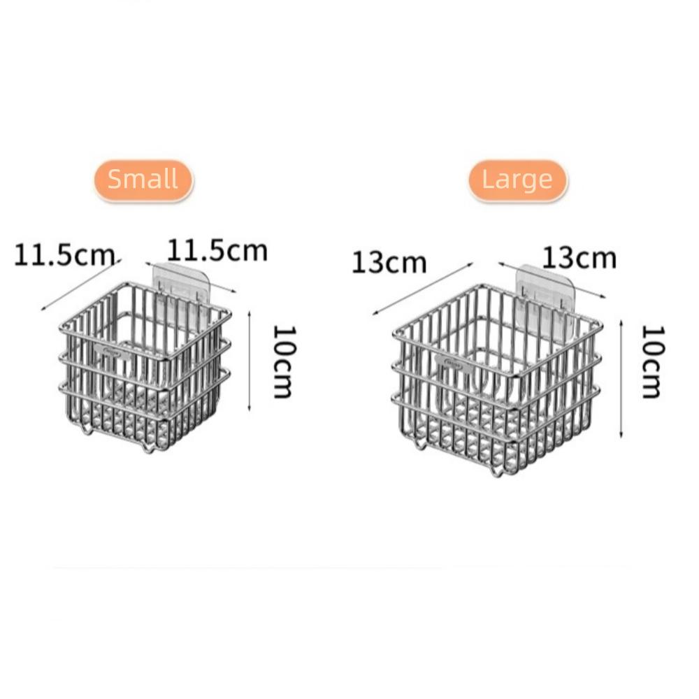 Hanging Kitchen Sundries Organizer 201 Stainless Steel Fruit Basket  Kitchen Supplies