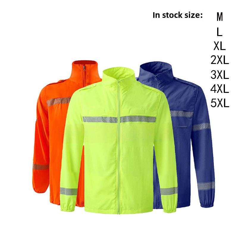 High-Visibility Reflective Safety Vest for Traffic and Construction Workers