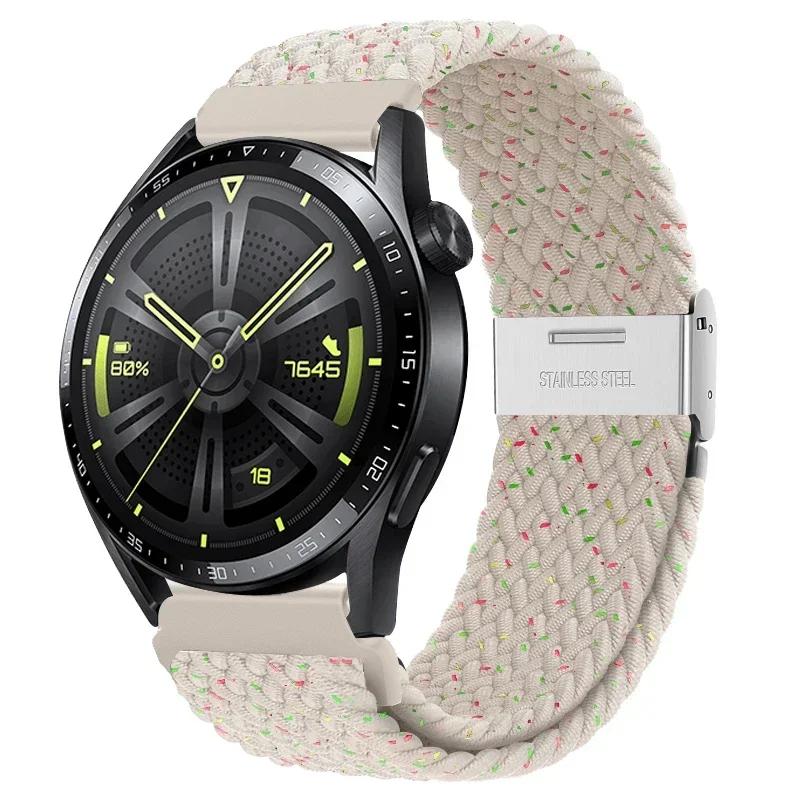 

20/22mm Sport Nylon Strap for Samsung Galaxy Watch 7/6/5/5pro/4/4 Classic 40 44mm Sports Bracelet for Samsung Active2 Gear S3 22mm