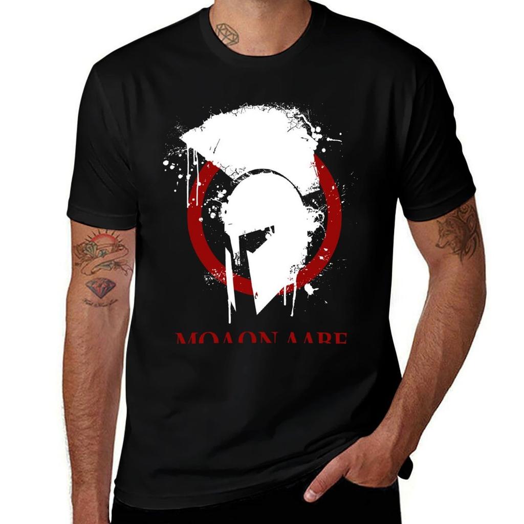 Molon Labe 2 Tshirt Antifade Casual Tee Shirt