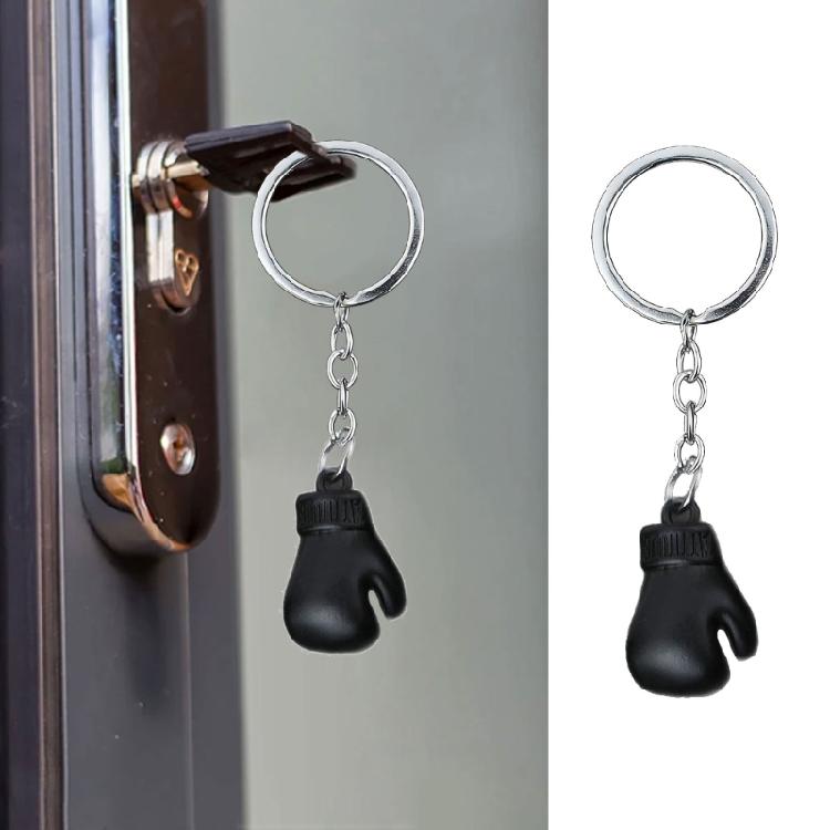 Eye Catching Boxing Glove Style Keychain Weighing 21g Backpacks Purses Hanging Ornament For Sports Lovers
