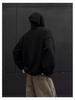 Men's American Retro Hooded Thick Knit Sweater Winter Sweatshirt Coat