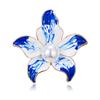 Nuova Brooch Camelia alla Moda da Donna Eleganti Spille Fiore Perla Moda Femminile Festa Cappotto Vestito Sciarpa Accessori Gioielli Regali
