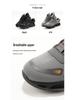 Men's Puncture-Resistant Fly-Knit Safety Work Shoes
