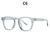 Women's glasses, men's and women's fashion square glasses