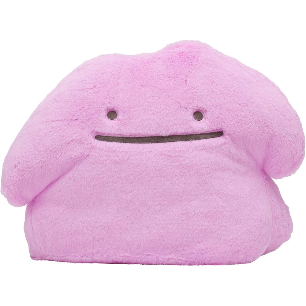 Pokemon Center Original Soft Plush Toy Ditto 28x37x22 cm