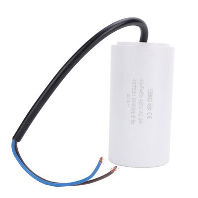 CBB60 EcO Friendly Motor Running Capacitor 450V 40uf  0.2 for Electric Household Appliance