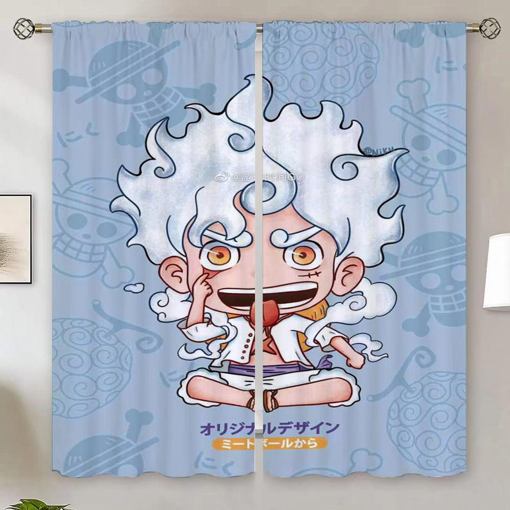 One Piece Pink Curtains House Room Modern Curtains Ready Shower Curtain for Children's Room Modern Home Decoration Shades Blinds