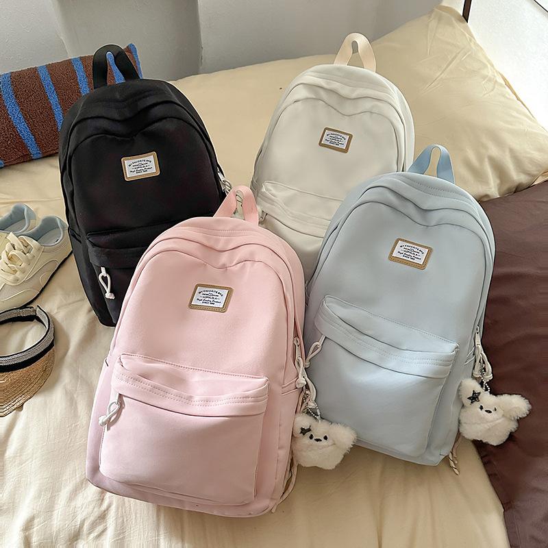 Korean Ins Style Artistic Girl Backpack for High School Students In College, Backpack for Class, Large Capacity Travel Backpack