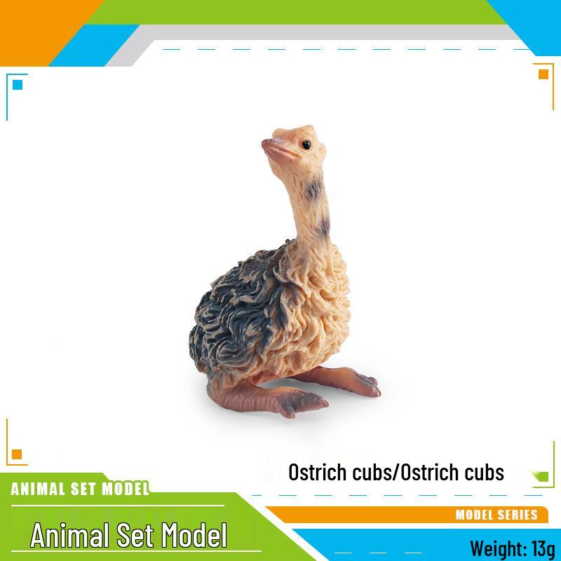 Cross-border Animal Simulation Model: Alpaca, Goat, Deer, Ostrich, Andalusian Foal Ornament
