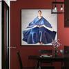 Donna Orientale Giapponese Splendido Abbigliamento Pittura su Tela Coreana Arte Murale Quadro Solenni Poster e Stampe per Soggiorno Decorazione Casa