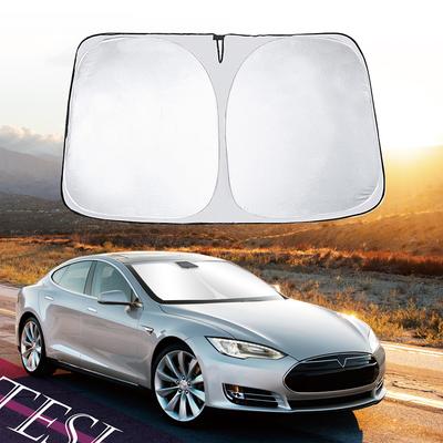 For Tesla Model 3 Model Y Car Windshield Sunshade Cover Front Window Sun Shade Visor Auto Interior Accessories UV Protection