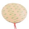 Round 200mm Silicone Heating Pad for 3D Printer Hot Bed