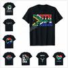 ZX More Design South Africa Flag African Pride TShirt For Men Women T Shirt Tops Cotton Tees