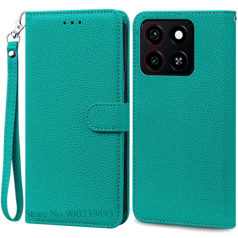 For ZTE Blade A35 Back Cover Phone Case For ZTE Blade A35 Case Soft Silicone Wallet Leather Flip Cover For ZTE Blade A35 Fundas