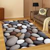Cobblestone Stone Natural Scenery Carpet Rug for Bedroom Living Room Sofa Playroom Doormat Home Decor,Kid Game Area Rug Non-slip
