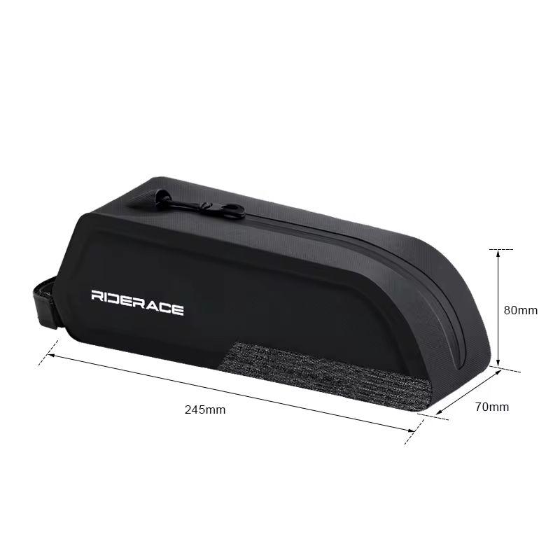 RIDERACE Bicycle Top Tube Bag Portable TPU Rainproof Waterproof MTB Gravel Bike Handlebar Front Bag Road Cycling Accessories