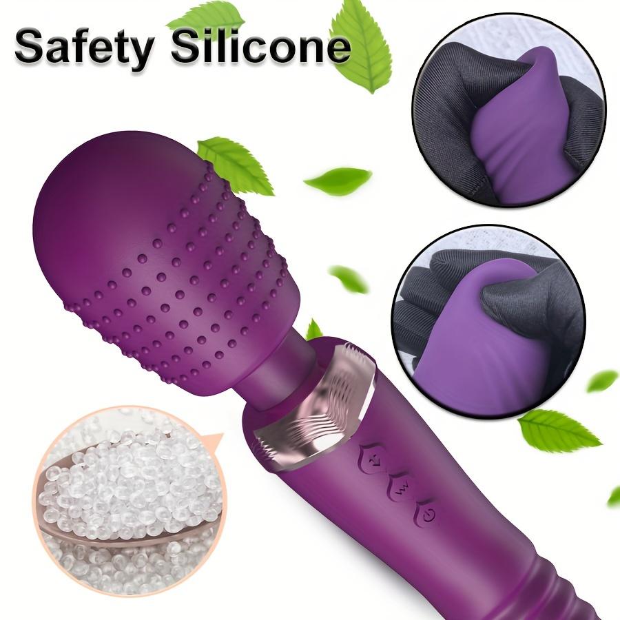 Powerful 3 Motors Fast Thrusting and Dildos Vibrator Silicone Large Size Wand G-Spot Massager Sex Toy for Couple Stimulator