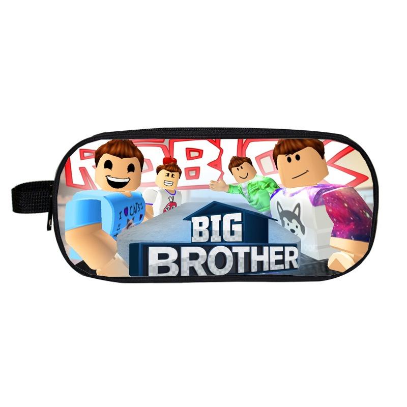 Roblox Cartoon Pencil Case For Boys And Girls With Durable Material**