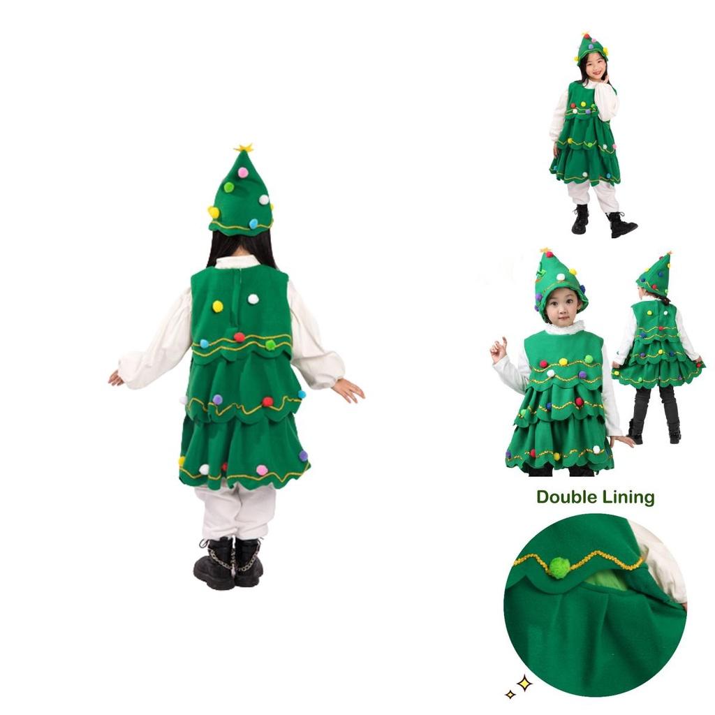 Helles und langlebiges Weihnachtskostüm für Kleinkinder zum Rollenspiel und Cosplay