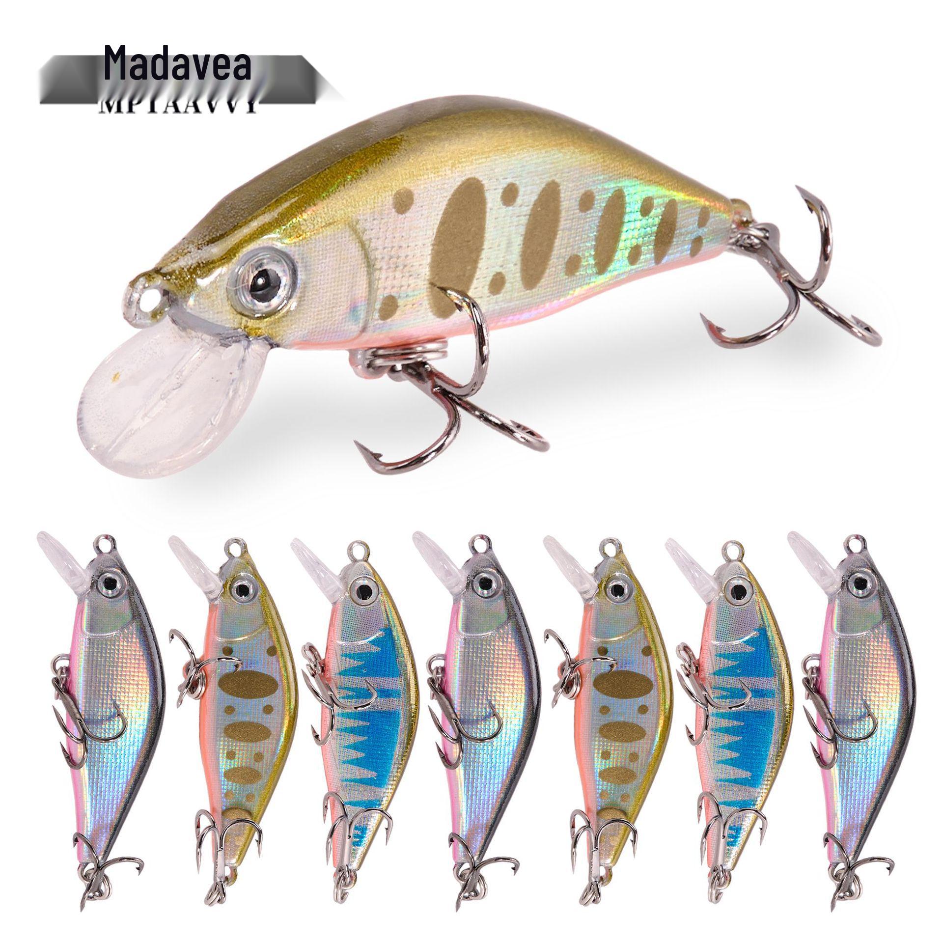 Ema Minnow 5см 4г Тонущая приманка: Многоцветная ABS-приманка для рыбалки 5cm/4g