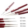 Plastic Handle Wig Making Tools Hook Needle Dreadlock Crochet Needles Micro Hook Hair Making Tools