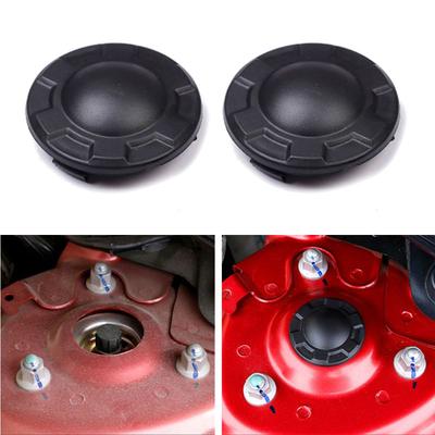 2PCS Auto Stoßdämpfer Trim Schutz Abdeckung Wasserdichte Staubdichte Kappe für Mazda 3 CX-5 CX-4 CX-8