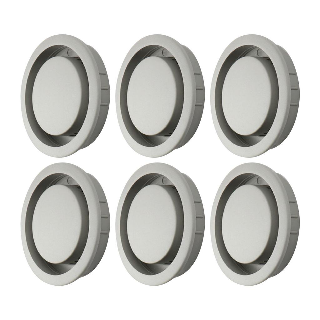 6PCS Kitchen Gas Stove Vent Covers Enhancing Aesthetic Appeal and Prevent Dust Entry Easy Installation and Remove