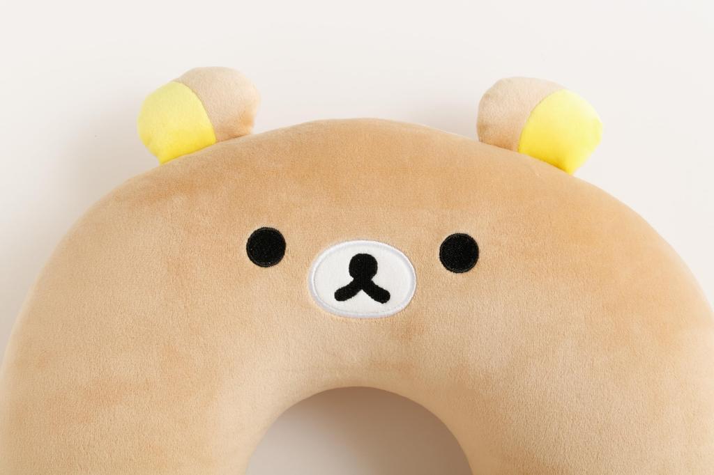 Rilakkuma Together Sleeping Neck Pillow KG12601 H310 X W320 X D90mm San-X "Sleeping Series"
