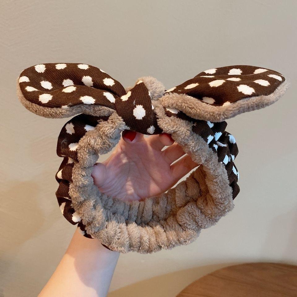 Cute Cartoon Face Washing & Makeup Headband for Women