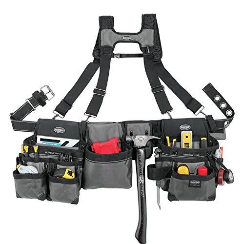 Bucket Boss Mallet Buster Suspension Rig Tool Bag (Waist Bag) Belt Suspenders