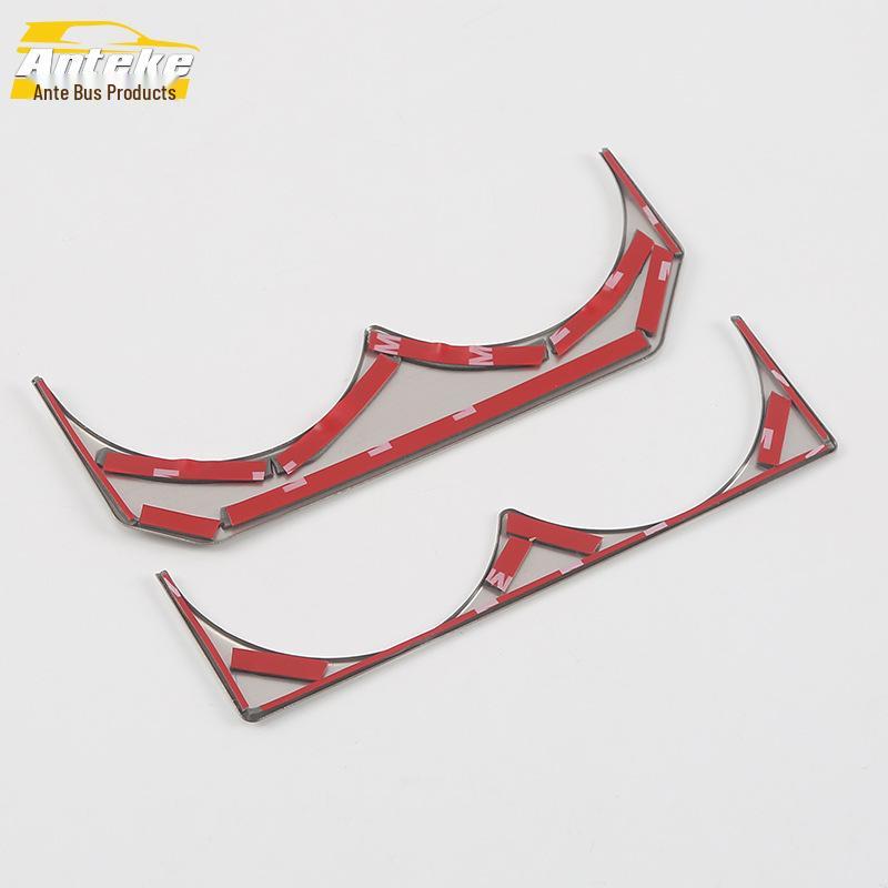 17 VV7 Center Console & Cup Holder Decoration Frame for Gear Shift Area