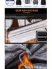 Men's Warm Two-Piece Knit Sweater - Velvet Lined with Shirt Collar for Autumn/Winter
