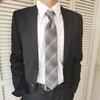 Michiko London brand tie made Japan Nishijin weave )