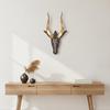 Resin Animal Head Wall Sculpture Modern for Office, Diverse Interiors
