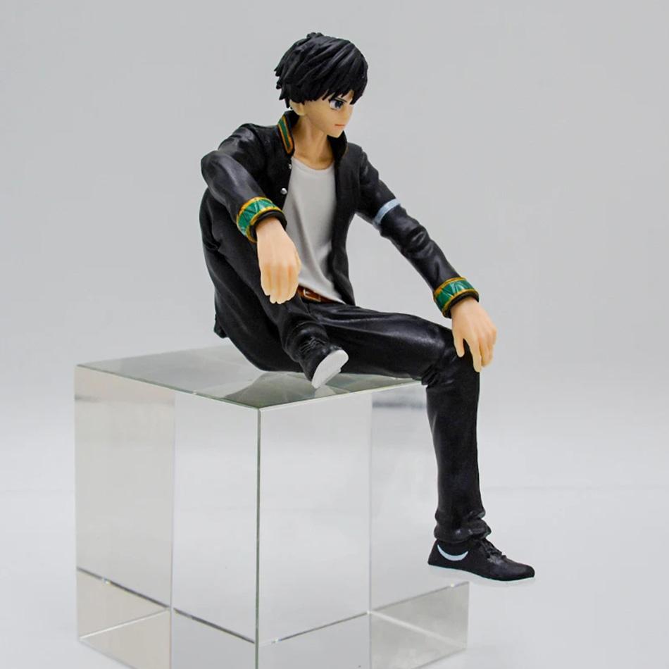 15CM Giacca a Vento Anime Sakura Haruka Action Figure Kaji Ren Noodle Stopper Modello Seduto Giocattolo Bambola Regalo per Collezionisti