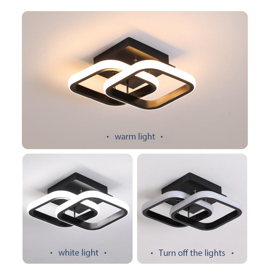 Modern minimalist corridor lights, LED corridor lights, creative entry, entrance hall, dressing room, exposed ceiling lights