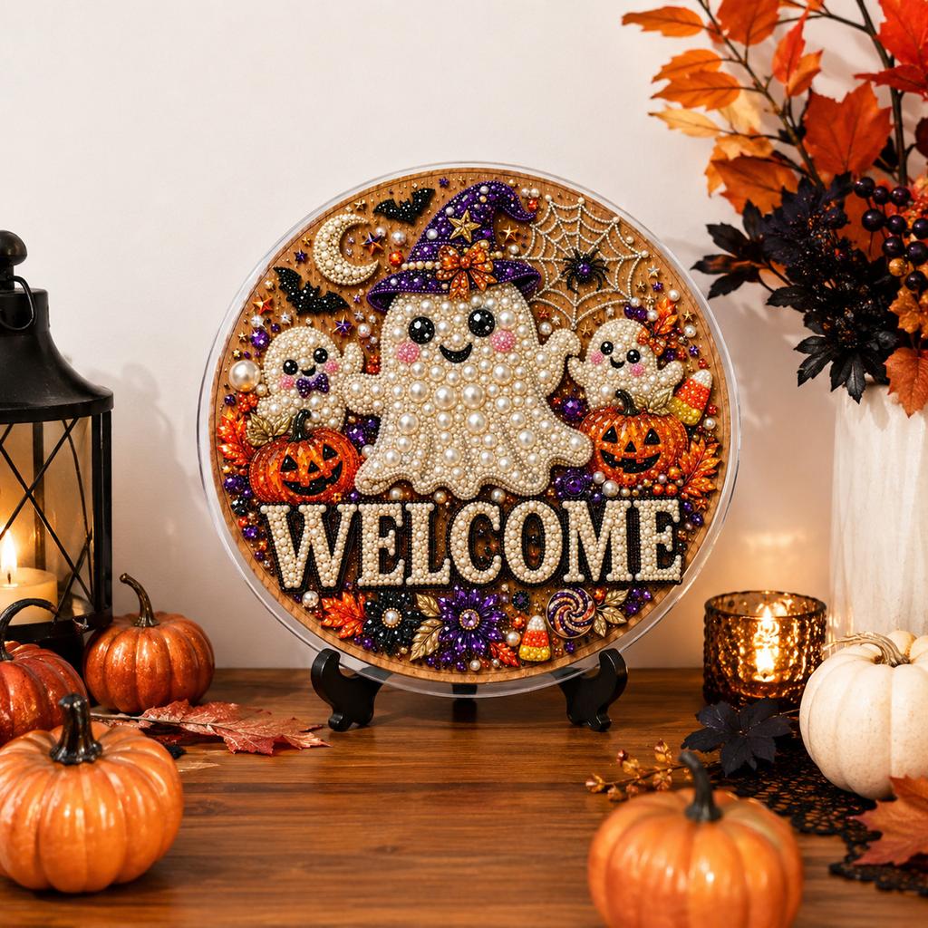 Small Halloween Acrylic Pendant Ornament for Party Decorations and Halloween Favors