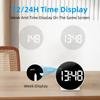 LED Digital Alarm Clock Table Clock Snooze Night Mode 12/24H Electronic LED Clocks Dual Alarm Bedroom Beside Clock Home Decor