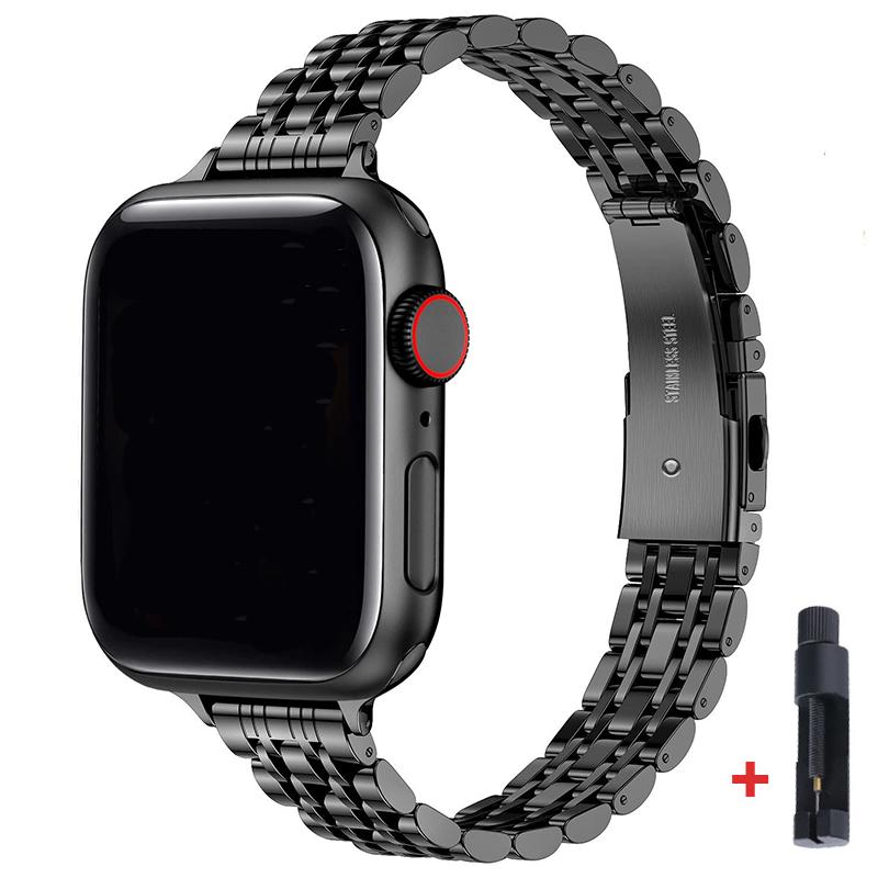 Stainless Steel Band For Apple Watch Strap 49mm 42mm 44mm Metal Bracelet iWatch Ultra Series 8 7 6 SE 5 4 3 for Women 45mm 41mm