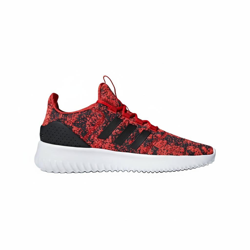 Adidas Neo Cloudfoam Running Shoes Men's Red DB0891