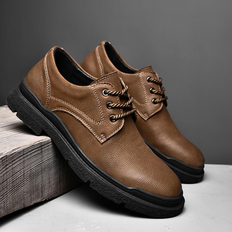 

Мужская обувь из натуральной кожи Англия Новая мода Бизнес кэжуал Удобная Деловая формальная обувь лоферы для мужчин обувь shoei 10.5 хаки