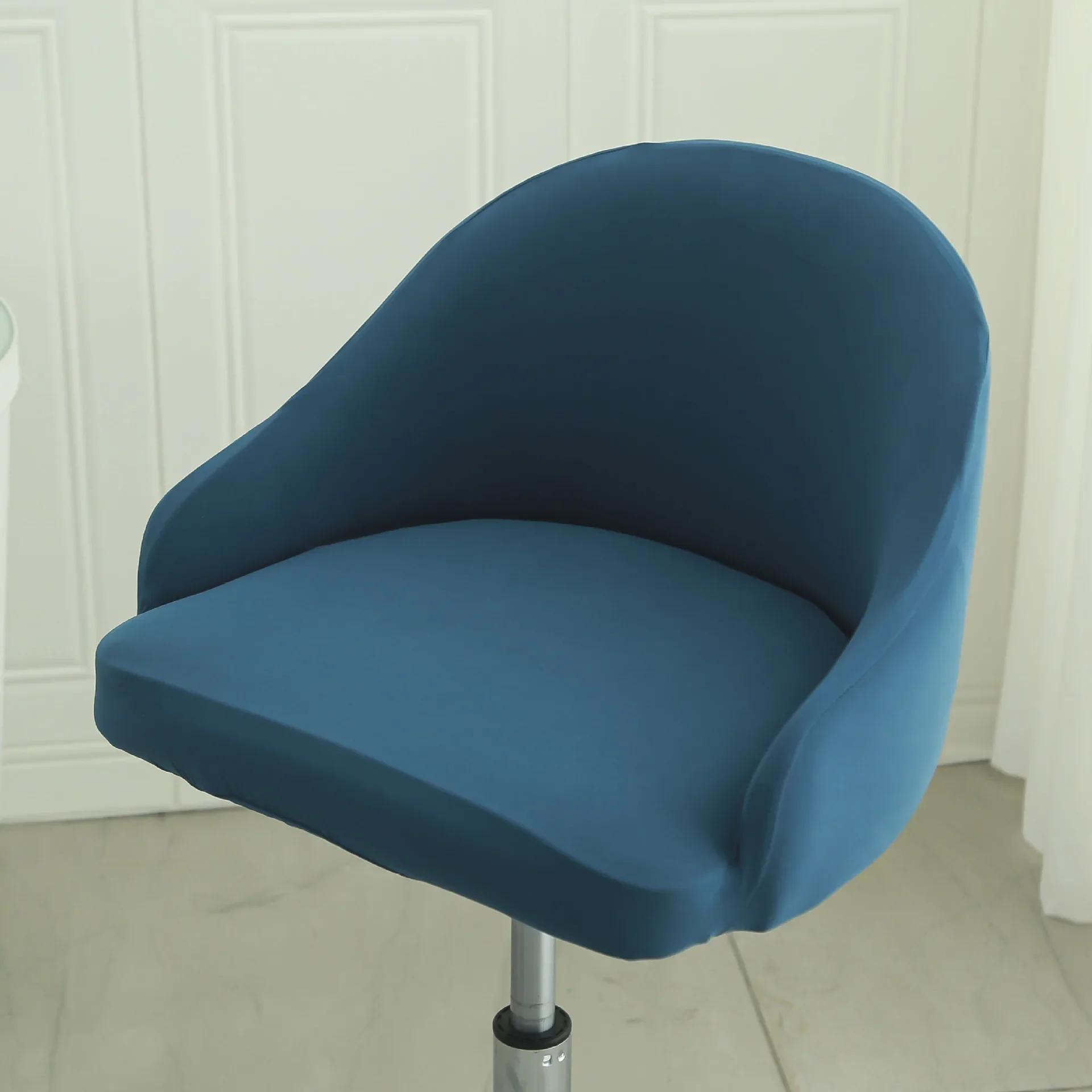 

Чехлы для стульев на барные стулья с круглыми спинками, изогнутыми подлокотниками, вращающиеся чехлы для стульев на кухню и в столовую