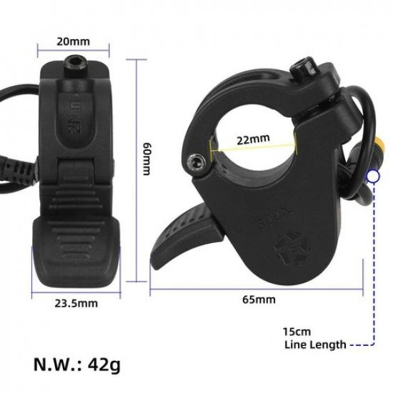 Scooter Thumb Throttle for Kukirin G3 Pro Mini Bike Plastic Replacement Part