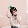 Black Pumpkin Hat Halloween Horror Party Dance Dress Up Props Cosplay Funny Pumpkin Headdress