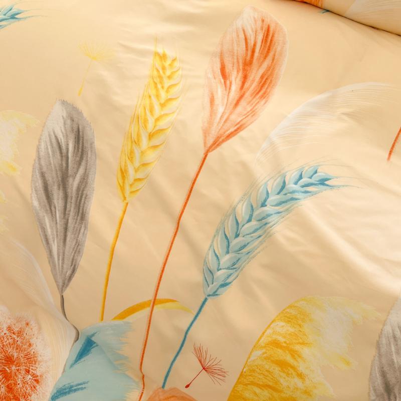Bed Sheet Quilt Cover Pure Cotton Comfortable Small Fresh Bedding Bed Sheet Quilt Cover Pillowcase
