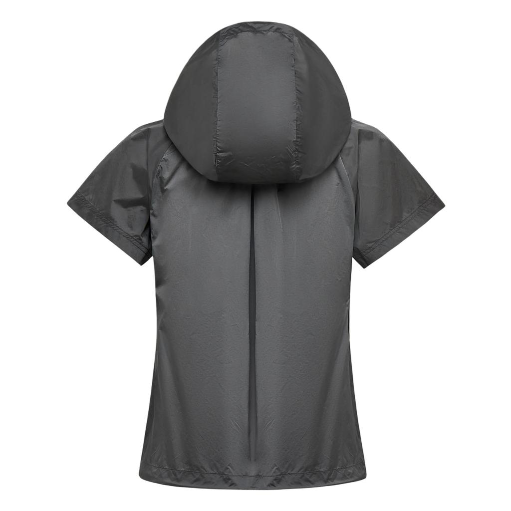 Adidas Future Style Woven Vest Water-Resistant Sports Zip-Up Hooded Vest Women vests KW5908