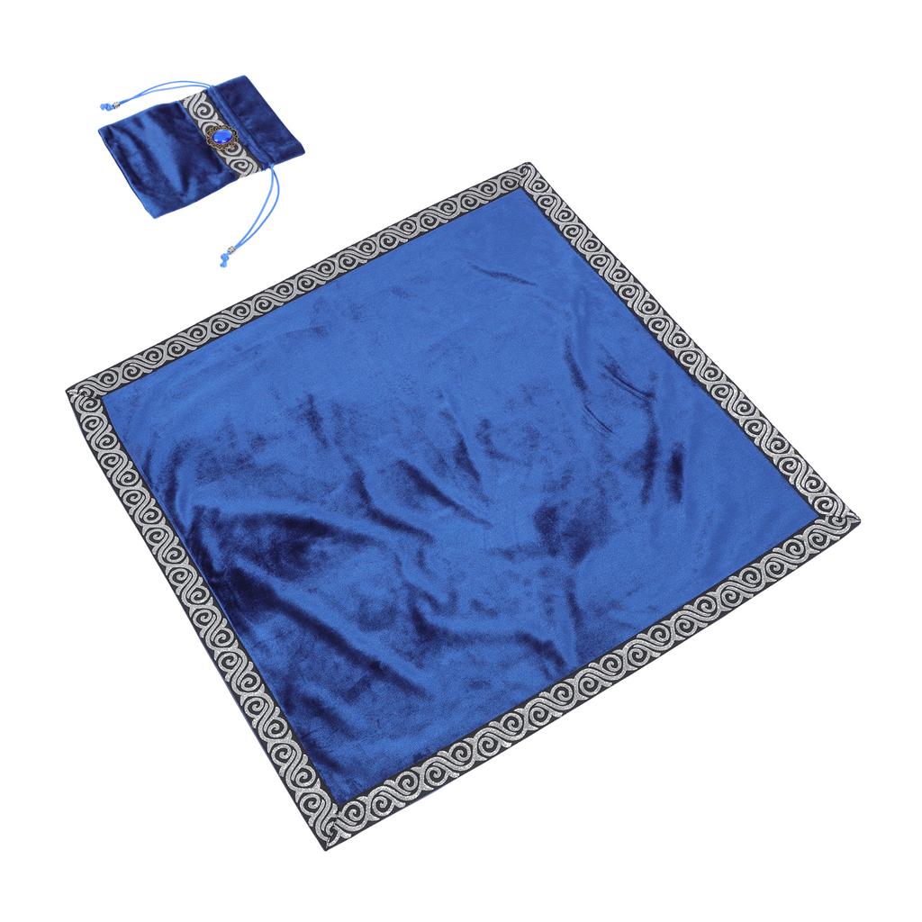 1Set Tarot Tablecloth Premium Divination Cloth For Fortune Telling With Cards Pouch Tablecloth Deck Storage Bag Accessory Home