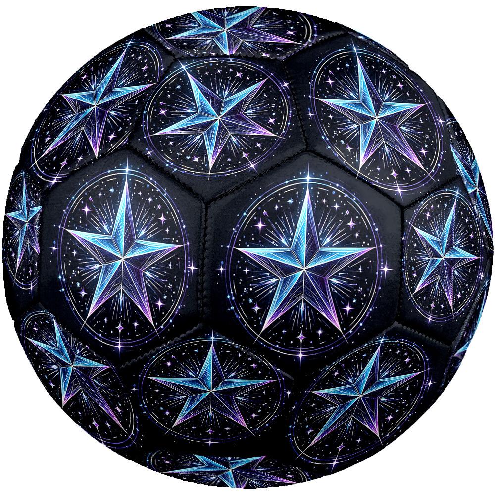1pc Cosmic Star Theme Soccer Ball Football, Size 5, Lightweight PVC, Outdoor Training Soccer Ball,Gift j61460